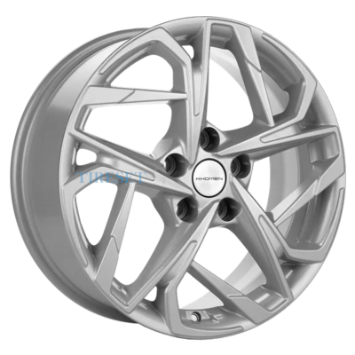 Khomen Wheels 7x17/5x108 ET40 D54,1 KHW1716 (Москвич 3) F-Silver