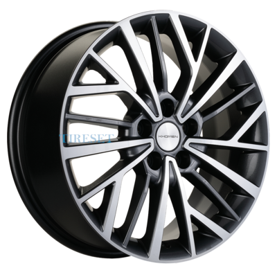 Khomen Wheels 7x17/5x108 ET40 D60,1 KHW1717 (Chery Tiggo) Gray-FP