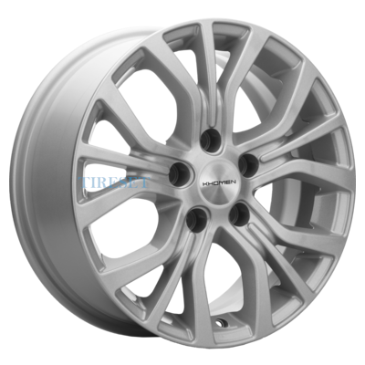 Khomen Wheels 6,5x16/5x114,3 ET45 D54,1 KHW1608 (Geely Coolray) F-Silver