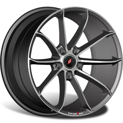 Диск INFORGED IFG18 8х18 5/112 ET30 D66,6 Black Machined