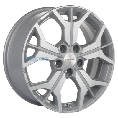 Khomen Wheels 7x17/5x112 ET54 D57,1 KHW1715 (Jetta) F-Silver-FP