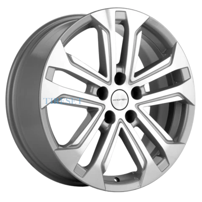 Khomen Wheels 7x18/5x114,3 ET35 D60,1 KHW1803 (Changan/Geely/Lexus/Suzuki/Toyota) F-Silver-FP
