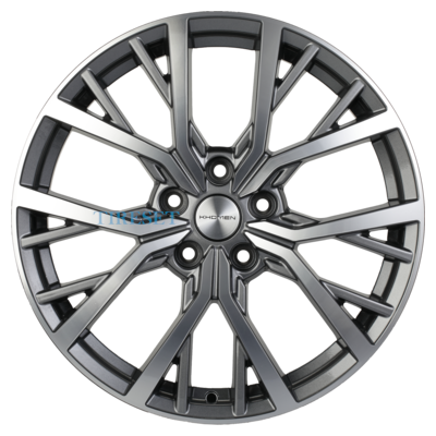 Khomen Wheels 7x18/5x114,3 ET40 D66,5 KHW1806 (Haval Dargo) Gray-FP