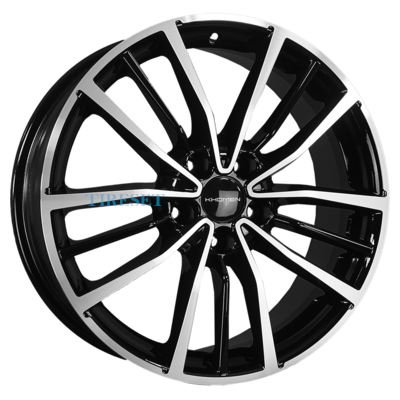 Khomen Wheels 7x18/5x114,3 ET45 D67,1 KHW1812 (Mazda CX-5/Kia Seltos) Black-FP