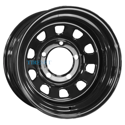 ZEPP 4х4 8x16/5x139,7 ET20 D110 УАЗ Semicircle Gloss Black (LTM)