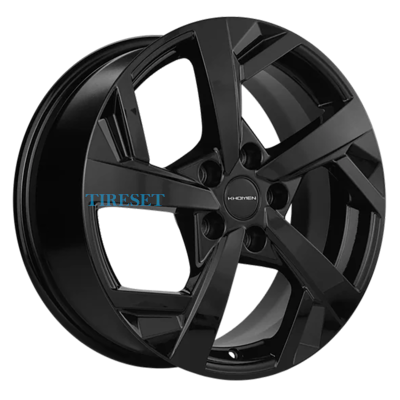 Khomen Wheels 7x17/5x114,3 ET53 D67,1 KHW1712 (Ceed) Black