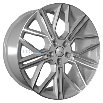 Khomen Wheels 9,5x21/5x120 ET45,5 D62,5 KHW2101 (Li 7/9) F-Silver-FP