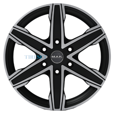 MAK 6,5x16/6x139,7 ET10 D112 King 6 Ice Black