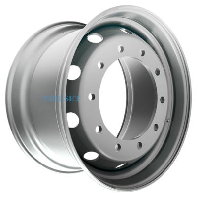Accuride 11,75x22,5/10x335 ET120 D281 M22 Silver (RZB36607OE) alive (13,5 мм) п/прицепы, передняя ось грузовика 5 500 кг