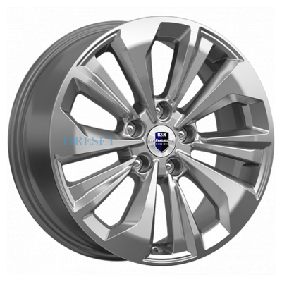 KиK 7x17/5x114,3 ET45 D67,1 Авиор (КС936) Дарк платинум