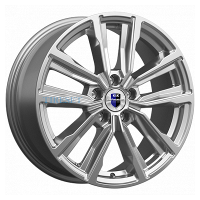 KиK 7,5x17/5x112 ET40 D57,1 Лацио (КС964) Дарк платинум