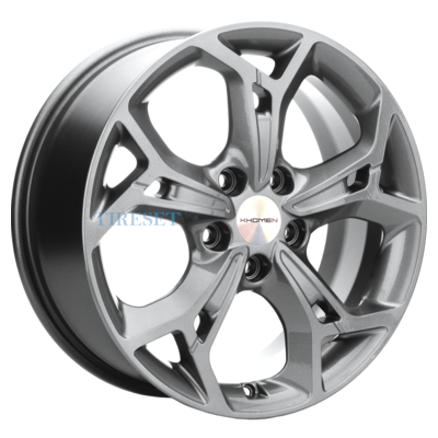 Khomen Wheels 7x17/5x114,3 ET51 D67,1 KHW1702 (Optima/Tucson) Gray