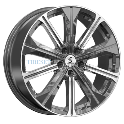 Premium Series 7x19/5x108 ET45 D60,1 КР013 (Tiggo 8 Pro) Diamond Gloss Graphite