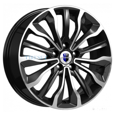 KиK 6,5x17/5x114,3 ET50 D66,1 Атакама (КС756) Алмаз черный