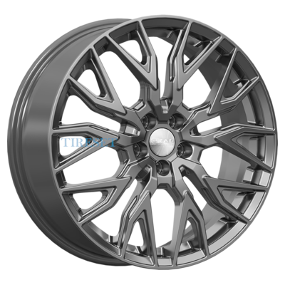 СКАД 7x18/5x114,3 ET37 D66,6 Эльба (КЛ1071) графит