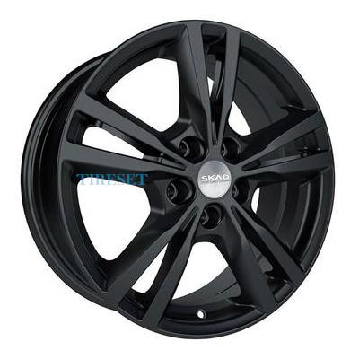 Диски СКАД 7x17/5x108 ET50 D63,35 Мельбурн (КЛ245) Черный бархат на tireset.ru