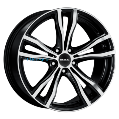 MAK 9,5x21/5x112 ET37 D66,6 X-Mode Black mirror