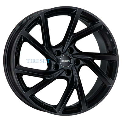 Диски MAK 8x19/5x108 ET42 D72 Kassel Gloss Black на tireset.ru