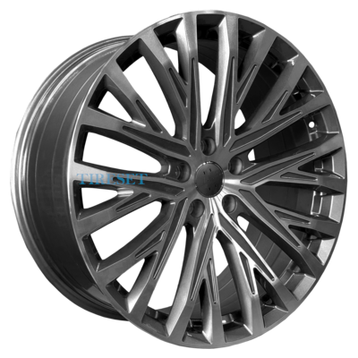 Диски PDW 8,5x19/5x112 ET35 D66,45 FF2101 Gun Metal Machined Face (PDW) на tireset.ru