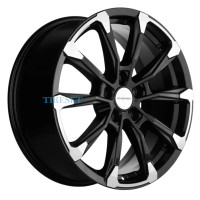 Khomen Wheels 7,5x18/5x108 ET46 D63,4 KHW1804 (Tugela/Jaguar F-Pace) Black-FP