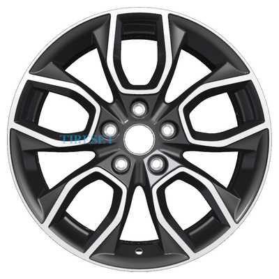 Khomen Wheels 7x17/5x114,3 ET45 D67,1 KHW1713 (CX-5/i40/X-Trail) Black-FP
