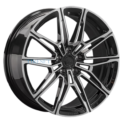 LS Forged 8x19/5x112 ET27 D66,6 LS FG45 BKF (конус, C570)