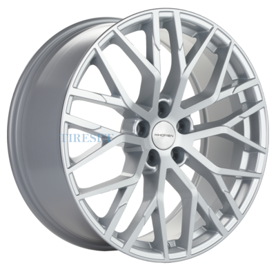 Khomen Wheels 8,5x20/5x112 ET20 D66,5 KHW2005 (Q8) Brilliant Silver-FP