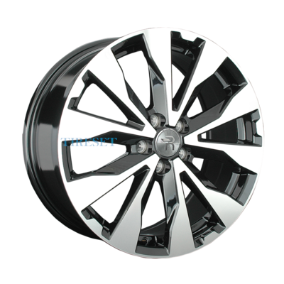 Replay 7x17/5x114,3 ET55 D56,1 SB25 BKF (конус, SB001)