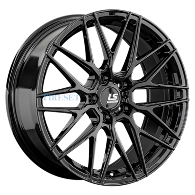 LS FlowForming 8x18/5x114,3 ET35 D67,1 RC13 BK (конус)