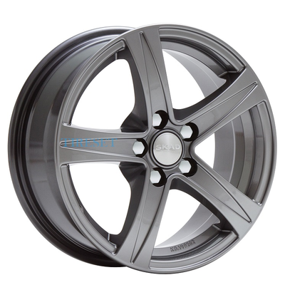 Скад 6,5x15/5x100 ET35 D57,1 Sakura графит