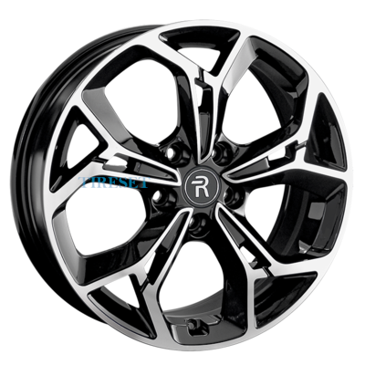 Replay 7x17/5x108 ET33 D60,1 CHR95 BKF (конус, C570)