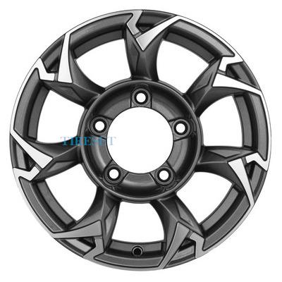 Khomen Wheels 5,5x15/5x139,7 ET5 D108,1 KHW1505 (Jimny) Gray-FP