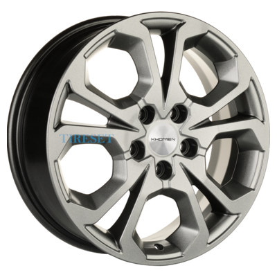 Khomen Wheels 6,5x17/5x114,3 ET50 D67,1 KHW1711 (Ceed) G-Silver