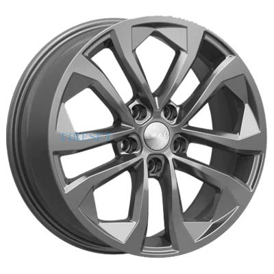 Диски Скад 7x17/5x114,3 ET35 D67,1 Тукан графит на tireset.ru