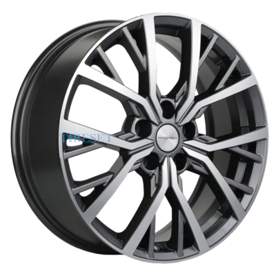Khomen Wheels 7x18/5x114,3 ET45 D66,1 KHW1806 (Teana/X-trail/Juke) Gray-FP