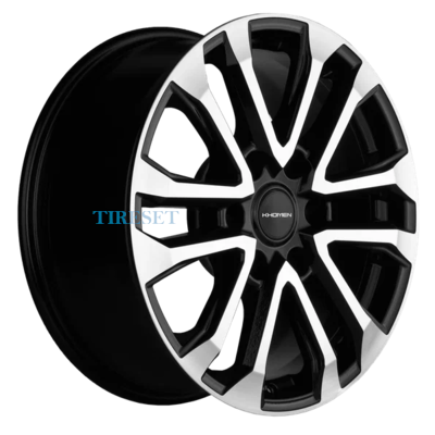 Диски Khomen Wheels 7,5x18/6x139,7 ET30 D106,1 KHW1805 (JAC T6 Pickup) Black-FP на tireset.ru