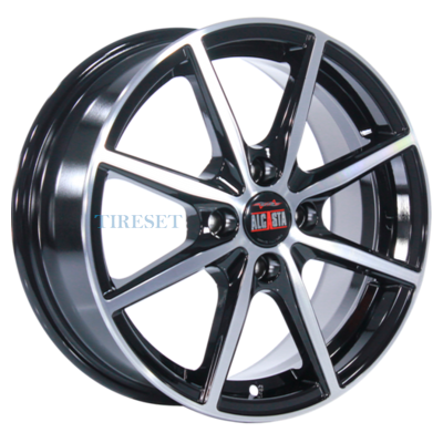 Alcasta 6x15/4x100 ET37 D60,1 M63 BKF