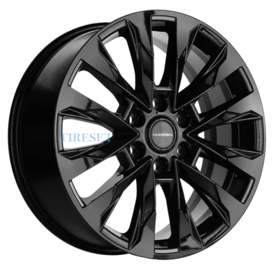 Khomen Wheels 8x20/6x139,7 ET30 D106,1 KHW2010 (Hilux) Black