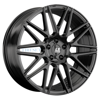 LS FlowForming 8,5x19/5x108 ET30 D65,1 RC51 BK (конус)