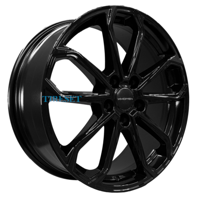 Khomen Wheels 7x18/5x108 ET47 D60,1 KHW1816 (Chery Tiggo 8 (Pro/Pro Max)) Black