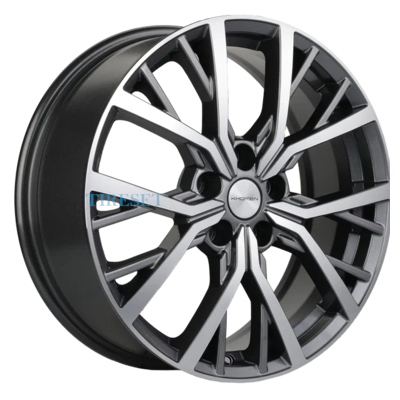Khomen Wheels 7x18/5x114,3 ET50 D54,1 KHW1806 (Coolray) Gray-FP