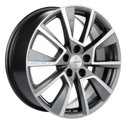 Khomen Wheels 7x18/5x108 ET33 D60,1 KHW1802 (OMODA C5) Gray-FP