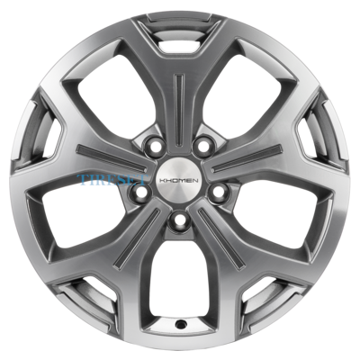 Khomen Wheels 6,5x17/5x114,3 ET50 D66,1 KHW1710 (Arkana/Kaptur) Gray-FP