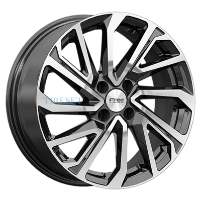 iFree Original 6,5x16/4x100 ET45 D56,1 Неом (Honda Fit/Jazz) (КС1172) Алмаз черный