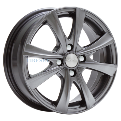 СКАД 6x15/4x100 ET45 D60,1 Мальта (КЛ248) Графит