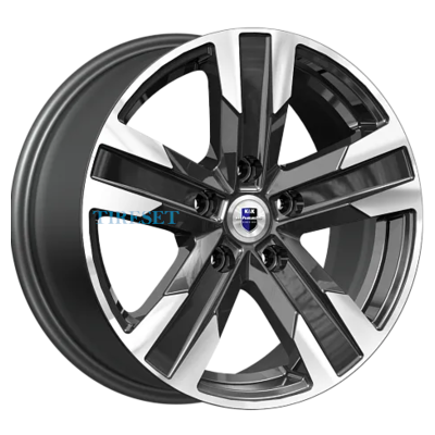KиK 7x16/5x108 ET40 D65,1 Висмут (КС100) Алмаз черный