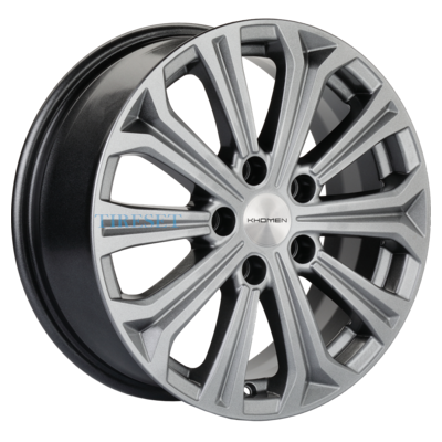 Khomen Wheels 6,5x16/5x114,3 ET47 D66,1 KHW1610 (Fluence/Juke) Gray