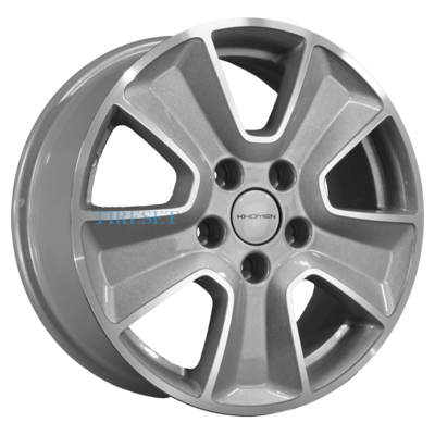 Khomen Wheels 6,5x16/5x114,3 ET43 D67,1 KHW1601 (Sonata) F-Silver-FP