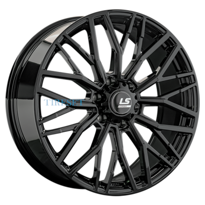 LS Forged 9x22/6x139,7 ET30 D100,1 LS FG33 BK (конус, Колпак+лого)