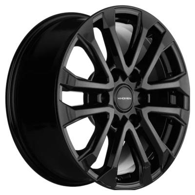 Диски Khomen Wheels 7,5x18/6x139,7 ET30 D106,1 KHW1805 (Fortuner/Hilux) Black на tireset.ru